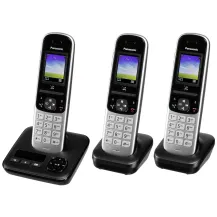 Panasonic KX-TGH723 Telefono DECT Identificatore di chiamata Nero [KX-TGH723GS]