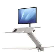 Fellowes Lotus RT (Fellowes 8081701 Single Sit-Stand Workstation White) [8081701]