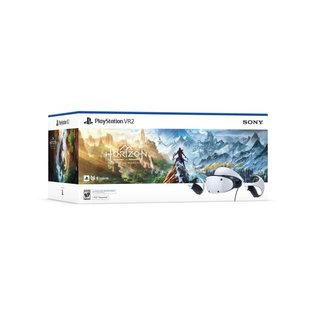 Visore Sony PlayStation VR2 + Voucher Horizon Call of the Mountain Occhiali immersivi FPV Nero, Bianco