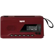 Radio Imperial DABMAN OR 2 Portatile Digitale Rosso [22-106-00]