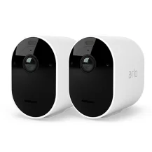 Telecamera di sicurezza Arlo sorveglianza senza fili Pro 5 2K Spotlight, set da 2 bianco [VMC4260P-100EUS]