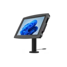 Compulocks TCDP04580SPSB Accessorio per monitor (Compulocks Surface Pro 8-9 Space Enclosure Tilting Stand 4 - Mounting kit [enclosure, pole stand] for tablet lockable high-grade aluminium black screen size: 13 surface mountable Microsoft [TCDP04580SPSB]