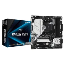 Scheda madre Asrock B550M Pro4 AMD B550 Socket AM4 micro ATX [90-MXBDK0-A0UAYZ]