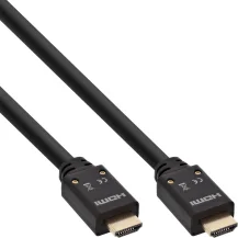 InLine Cavo HDMI 2.0, attivo, 4K2K, guaina nylon, 10m, High Speed, Ethernet [17510B]