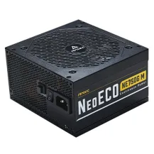 Antec Neo ECO Modular NE750G M GB alimentatore per computer 750 W 20+4 pin ATX Nero (ANTEC NeoECO 750W PSU, 120mm Silent Fan, 80 PLUS Gold, Fully Modular, UK Plug, Heavy-Duty Japanese Capacitors, Hybrid Zero RPM Fan Mode) [0-761345-11759-3]