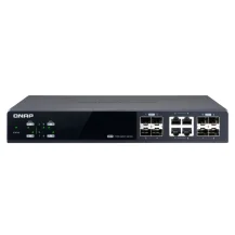 QNAP QSW-M804-4C switch di rete Gestito 10G Ethernet (100/1000/10000) Nero [QSW-M804-4C]