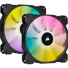 Ventola per PC Corsair SP140 RGB ELITE Case computer Ventilatore 14 cm Nero 2 pz [CO-9050111-WW]