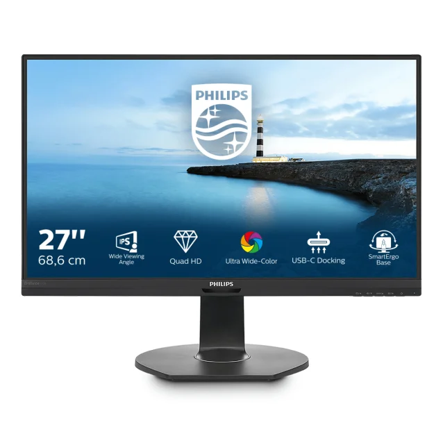 Philips B Line Monitor LCD con dock USB-C 272B7QUPBEB/00 [272B7QUPBEB/00]