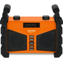 TechniSat DIGITRADIO 230 OD Worksite Analog & digital Black, Orange