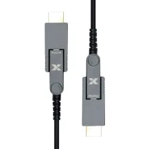 ProXtend HDMIDD2.0AOC-010 cavo HDMI 10 m Type C [Mini] Nero (Micro 2.0 AOC Fiber - Optic Cable 10M Warranty: 12M) [HDMIDD2.0AOC-010]