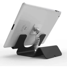 Compulocks CL12CUTHBB supporto per personal communication Supporto passivo Tablet/UMPC Nero (UNIVERSAL TABLET LOCK STAND - TABLETS AND SMARTPHONES) [CL12CUTHBB]