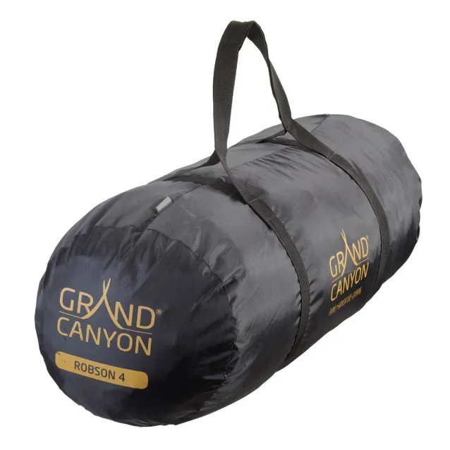 Tenda da campeggio Grand Canyon Robson 4 a cupola persona(e) Ciano, Giallo [330011]
