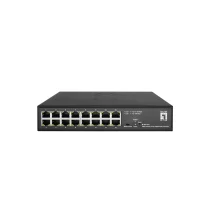 LevelOne GES-2216 switch di rete Gestito L2 Gigabit Ethernet (10/100/1000) Nero [GES-2216]