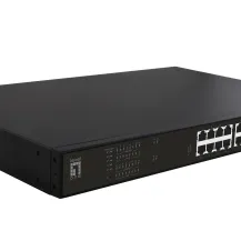 LevelOne GEP-2021 switch di rete Non gestito Gigabit Ethernet (10/100/1000) Supporto Power over (PoE) 1U Nero [GEP-2021]