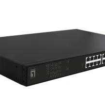 LevelOne GEP-2021 network switch Unmanaged Gigabit Ethernet (10/100/1000) Power over Ethernet (PoE) 1U Black