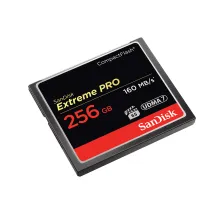 Memoria flash SanDisk Extreme PRO, 256GB CompactFlash [SDCFXPS-256G-X46]