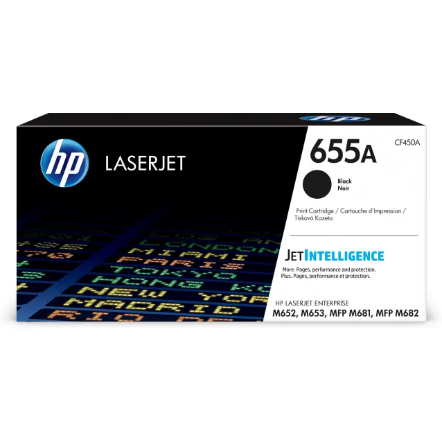 HP Cartuccia toner nero originale LaserJet 655A [CF450A]