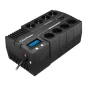 CyberPower BR700ELCD gruppo di continuità (UPS) A linea interattiva 0,7 kVA 420 W 8 presa(e) AC [BR700ELCD]