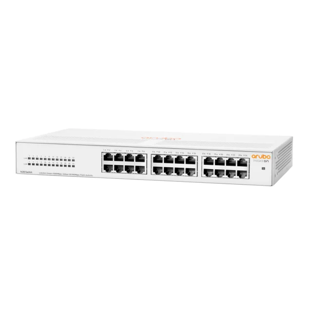 Switch di rete Aruba Instant On 1430 24G Non gestito L2 Gigabit Ethernet (10/100/1000) 1U Bianco [R8R49A]