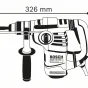 Bosch 0 611 23A 000 martello perforatore 800 W 900 Giri/min SDS-plus [0 000]