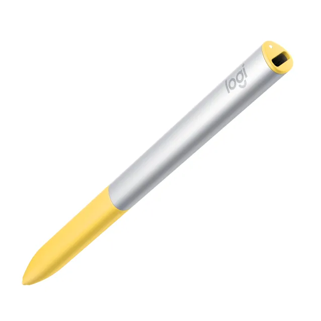 Penna stilo Logitech Pen for Chromebook penna per PDA 15 g Argento, Giallo [914-000069]