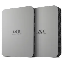 Hard disk esterno LaCie Mobile Drive (2022) disco rigido 4 TB Argento [STLP4000400]