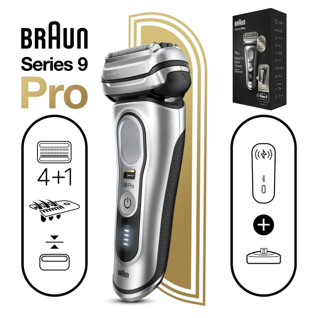 Braun Braun Series 8 8413s Rasoio Elettrico Barba, Testina Con Rifinitore  Di Precisione 3+1, Tecnologia Sonica E Adattamento Del