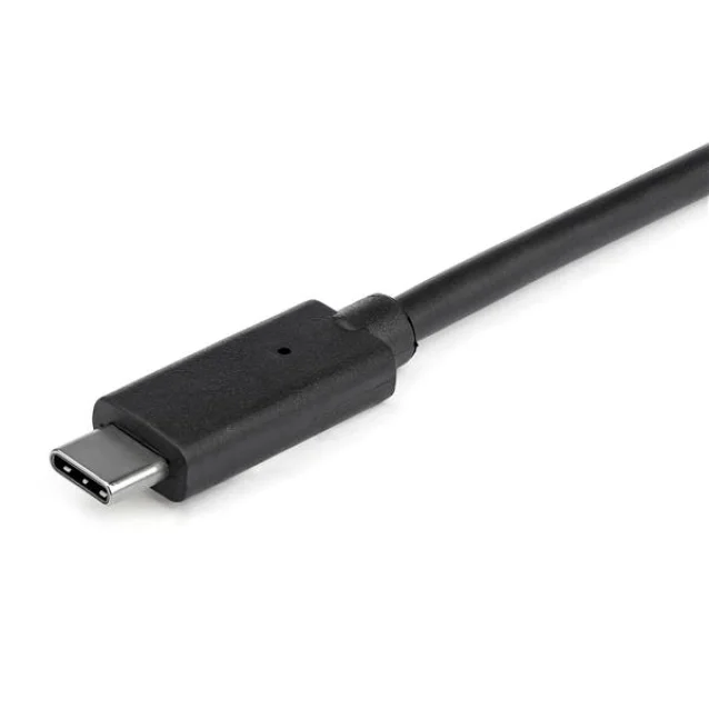 StarTech.com Hub USB C a 4 porte con 3x A e 1x - SuperSpeed 10Gbps Type-C 3.1/3.2 Gen 2 Alimentato tramite Adattatore compatto da tipo per portatili/pc Alluminio [HB31C3A1CB]