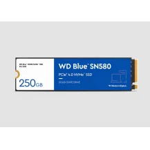 Western Digital Blue SN580 M.2 250 GB PCI Express 4.0 TLC NVMe (WD SSD [2280] 250GB PCIe 4.0/NVMe [Di]) [WDS250G3B0E]