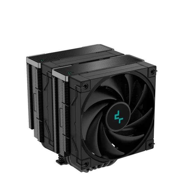 Ventola per PC DeepCool AK620 ZERO DARK Processore Raffreddatore d'aria 12 cm Nero 1 pz [R-AK620-BKNNMT-G-1]