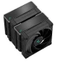 Ventola per PC DeepCool AK620 ZERO DARK Processore Raffreddatore d'aria 12 cm Nero 1 pz [R-AK620-BKNNMT-G-1]