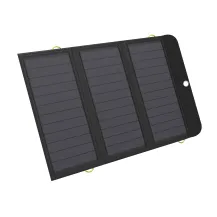 Batteria portatile Sandberg Solar Charger 21W 2xUSB+USB-C (Solar - 2xUSB+USB-C, Black, Mobile phone/Smartphone, Rectangle, Shock Warranty: 60M) [420-55]