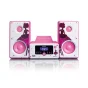 Lenco MC-020 Mini impianto audio domestico 10 W Rosa, Bianco [MC-020P]