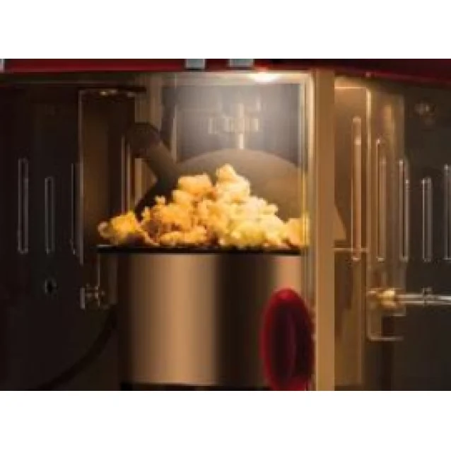 Unold Retro macchina per popcorn Rosso, Argento 300 W [48535]