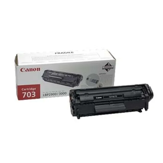Canon Toner CRG703 Black cartuccia toner 3 pz Originale Nero