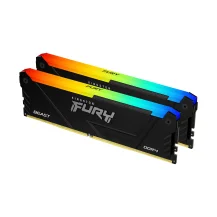 Memoria Kingston Technology FURY 16GB 3200MT/s DDR4 CL16 DIMM (Kit da 2) Beast RGB [KF432C16BB2AK2/16]
