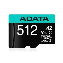 ADATA Premier Pro memoria flash 512 GB MicroSDXC Classe 10 [AUSDX512GUI3V30SA2-RA1]