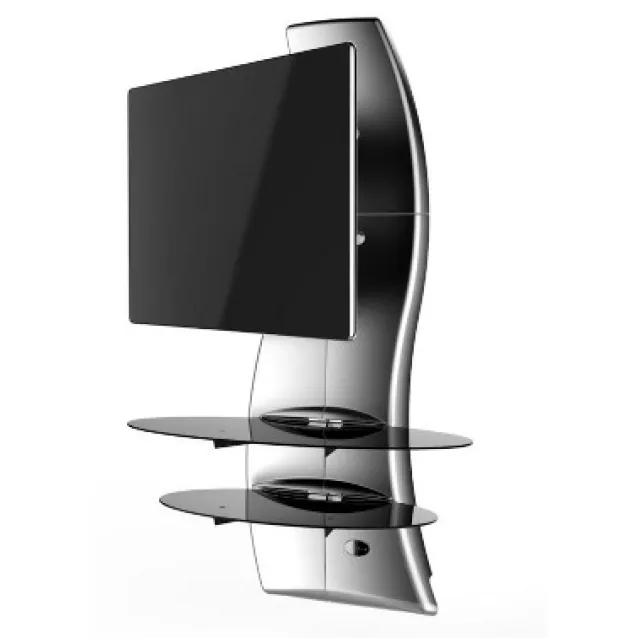 Meliconi Ghost Design 2000 Rotation supporto TV e sistema audio 2 ripiani [488089]