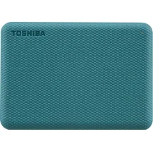 Hard disk esterno Toshiba Canvio Advance disco rigido 1 TB Verde [HDTCA10EG3AA]