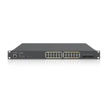 EnGenius ECS2528FP switch di rete Gestito L2+ Gigabit Ethernet (10/100/1000) Supporto Power over (PoE) Nero [ECS2528FP]