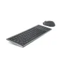 DELL KM7120W tastiera Mouse incluso RF senza fili + Bluetooth QWERTZ Tedesco Grigio, Titanio [KM7120W-GY-GER]