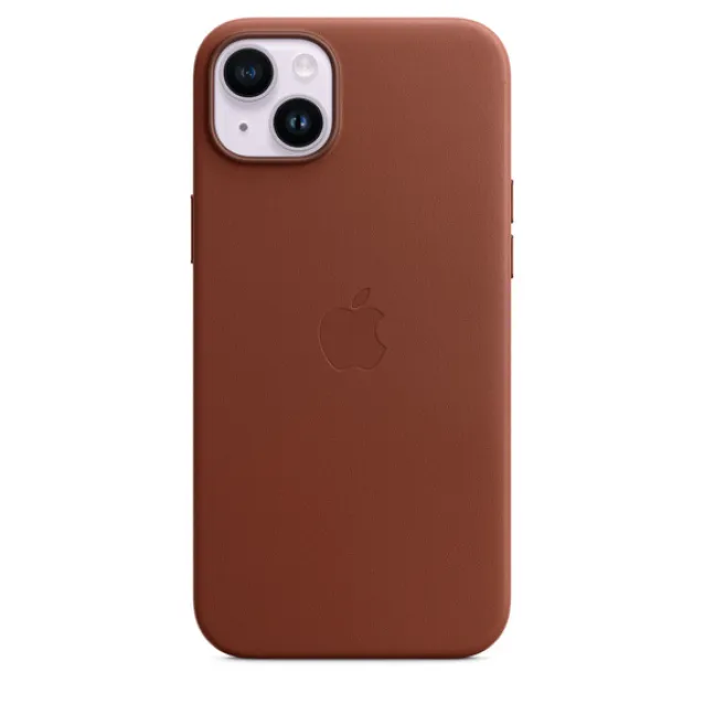 Custodia per smartphone Apple iPhone 14 Plus in Pelle - Terra d'ombra [MPPD3ZM/A]