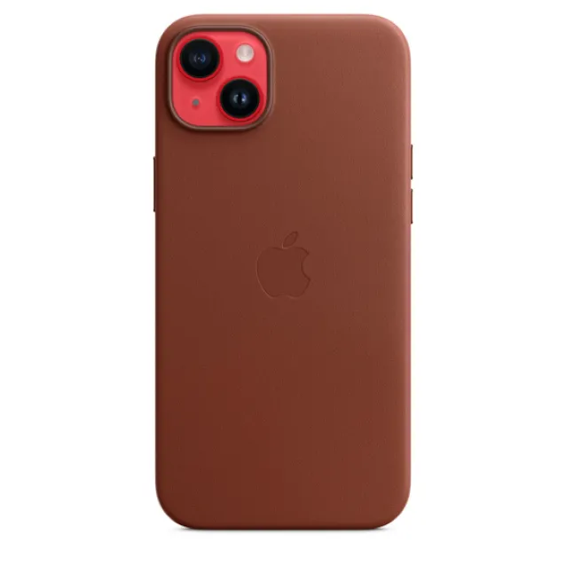 Custodia per smartphone Apple iPhone 14 Plus in Pelle - Terra d'ombra [MPPD3ZM/A]