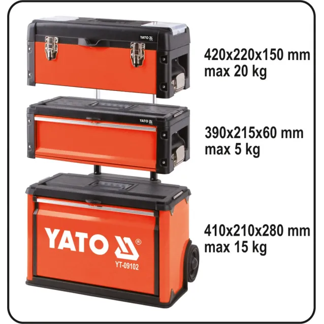 Armadio di utensili con ruote Yato YT-09102 [YT-09102]