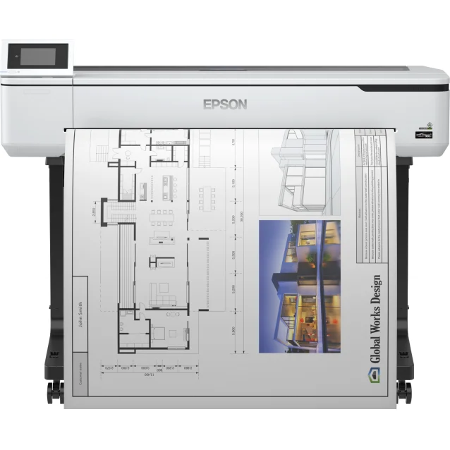 Epson SureColor SC-T5100 - Wireless Printer (with Stand) [C11CF12301A0]