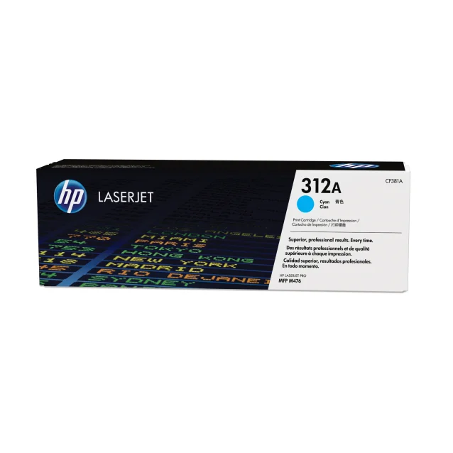 HP Cartuccia Toner ciano LaserJet 312A [CF381A]