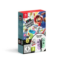 Videogioco Nintendo Super Mario Party (codice gioco digitale) + Coppia di Joy-con Viola pastello e Verde [10012573]