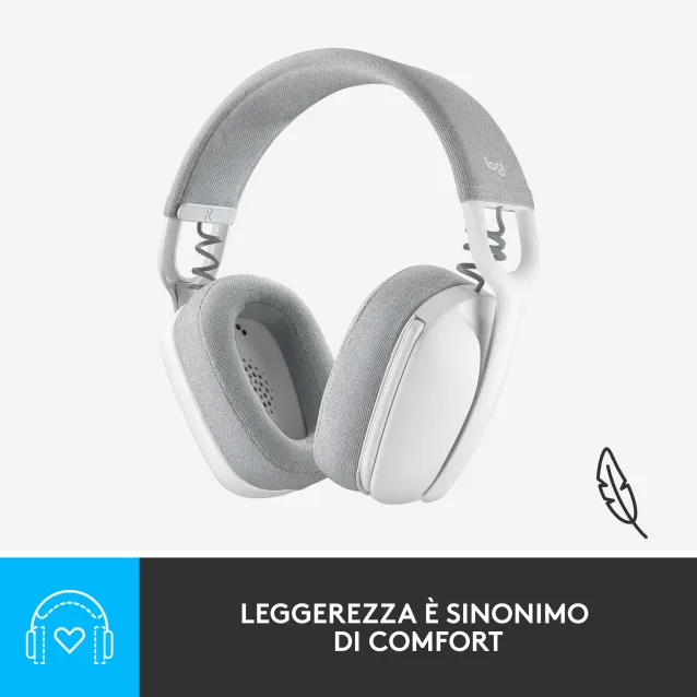 Logitech Zone Vibe 100 Cuffie Wireless a Padiglione