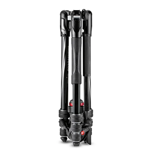 Manfrotto MVKBFRT-LIVE treppiede Fotocamere digitali/film 3 gamba/gambe Nero, Rosso, Argento [MVKBFRT-LIVE]