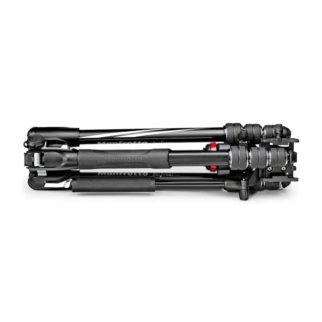 Manfrotto MVKBFRT-LIVE treppiede Fotocamere digitali/film 3 gamba/gambe Nero, Rosso, Argento [MVKBFRT-LIVE]